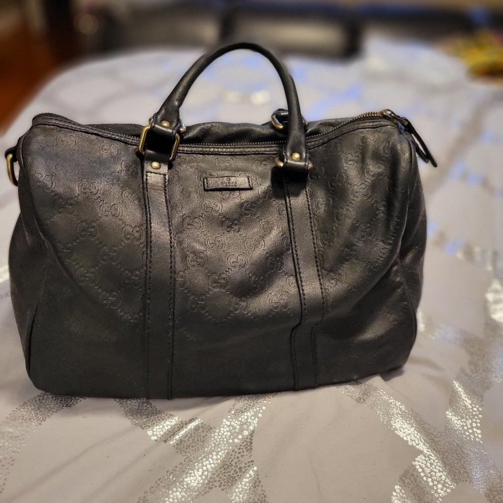 Gucci Boston Bag Embossed G's 2009